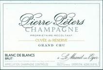 Pierre Peters - Brut Blanc de Blancs Champagne Cuve de Rserve