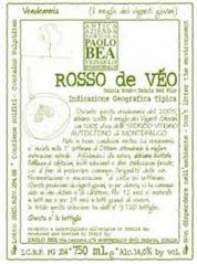 Paolo Bea - Bea Rosso de Veo 2019