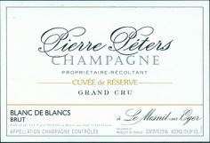Pierre Peters - Brut Blanc de Blancs Champagne Cuve de Rserve 0