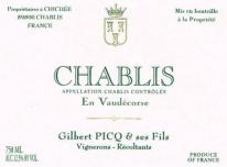 Gilbert Picq - Picq Chablis Vaudecorse 2020 (1.5L)