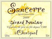 Gerard Boulay  - Sancerre Chavignol 2023